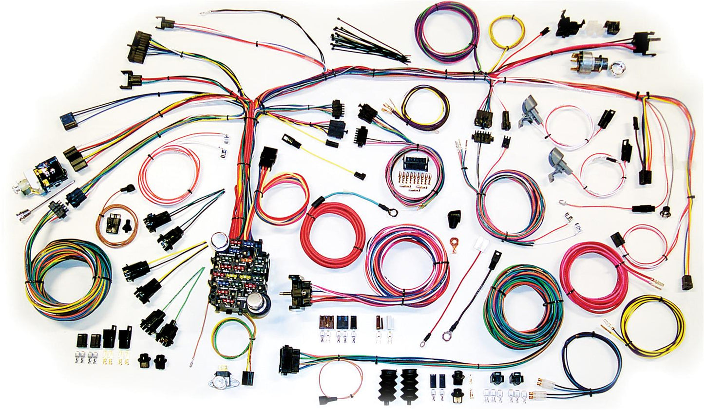 American Autowire Classic Update Series Wiring Harness Kits 500661 for RWD Chevrolet 1967-1968