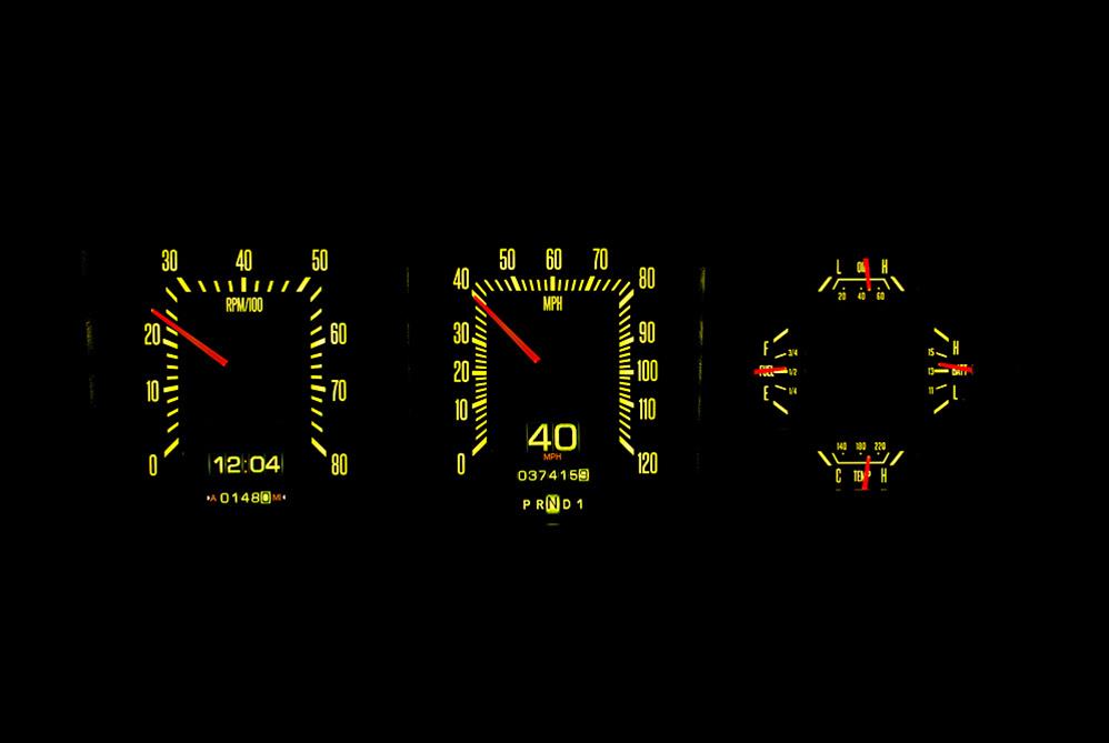 Dakota Digital RTX Direct-Fit Gauge Kits RTX-73F-PU-X for 1973-1979 Ford