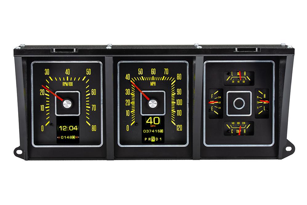 Dakota Digital RTX Direct-Fit Gauge Kits RTX-73F-PU-X for 1973-1979 Ford