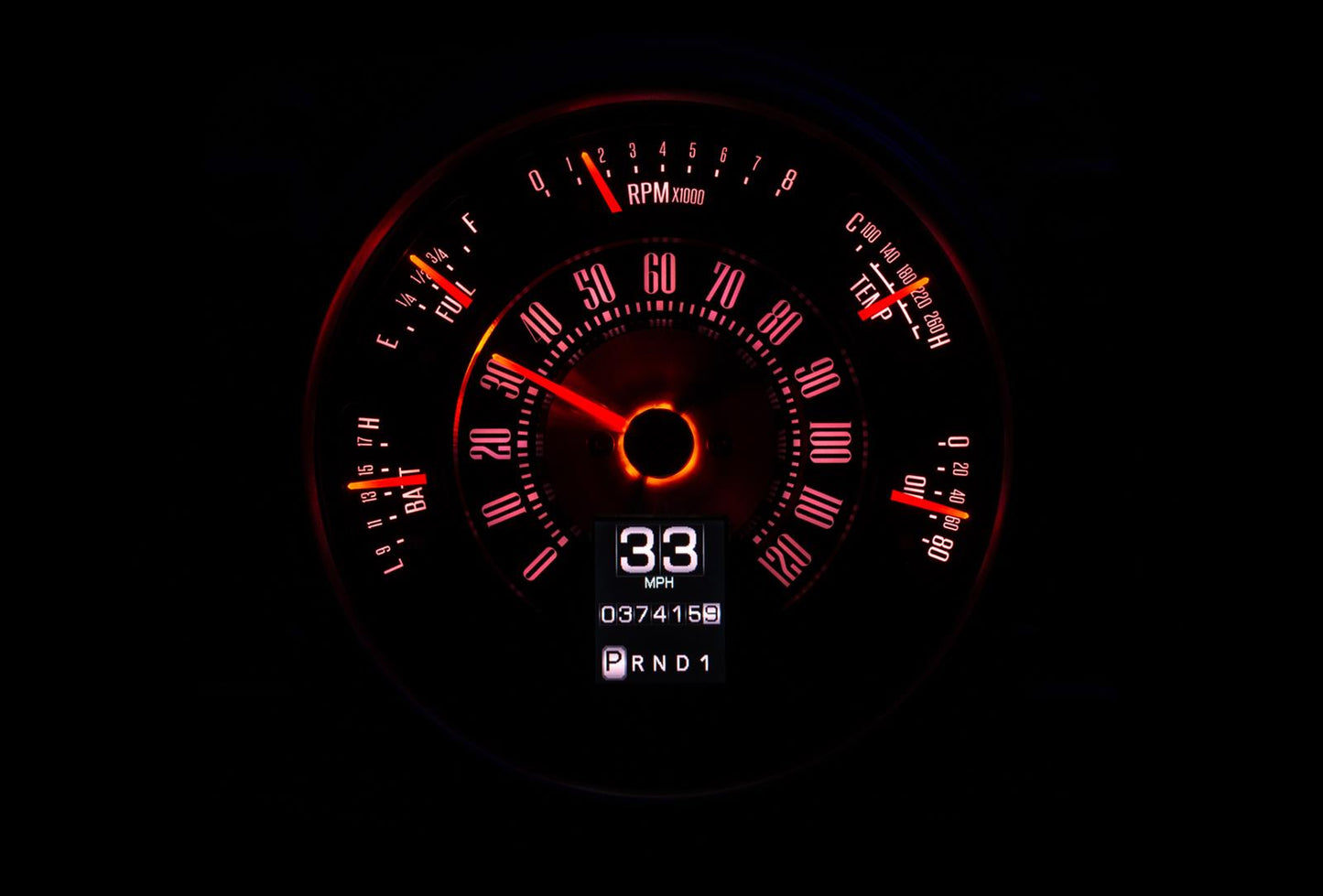 Dakota Digital RTX Direct-Fit Gauge Kits RTX-66F-BRO-X for 1961-1977 Ford