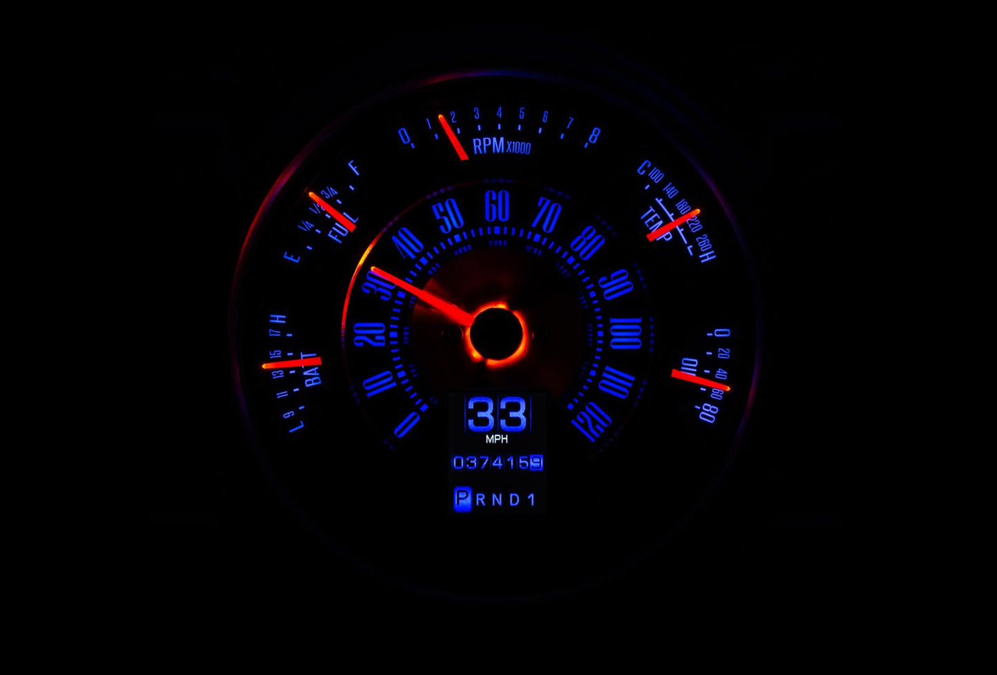 Dakota Digital RTX Direct-Fit Gauge Kits RTX-66F-BRO-X for 1961-1977 Ford