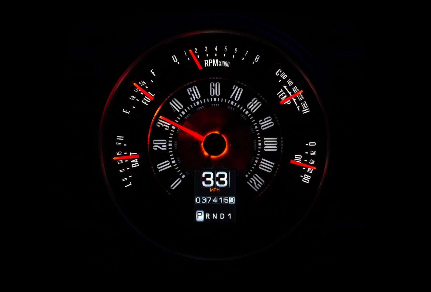 Dakota Digital RTX Direct-Fit Gauge Kits RTX-66F-BRO-X for 1961-1977 Ford