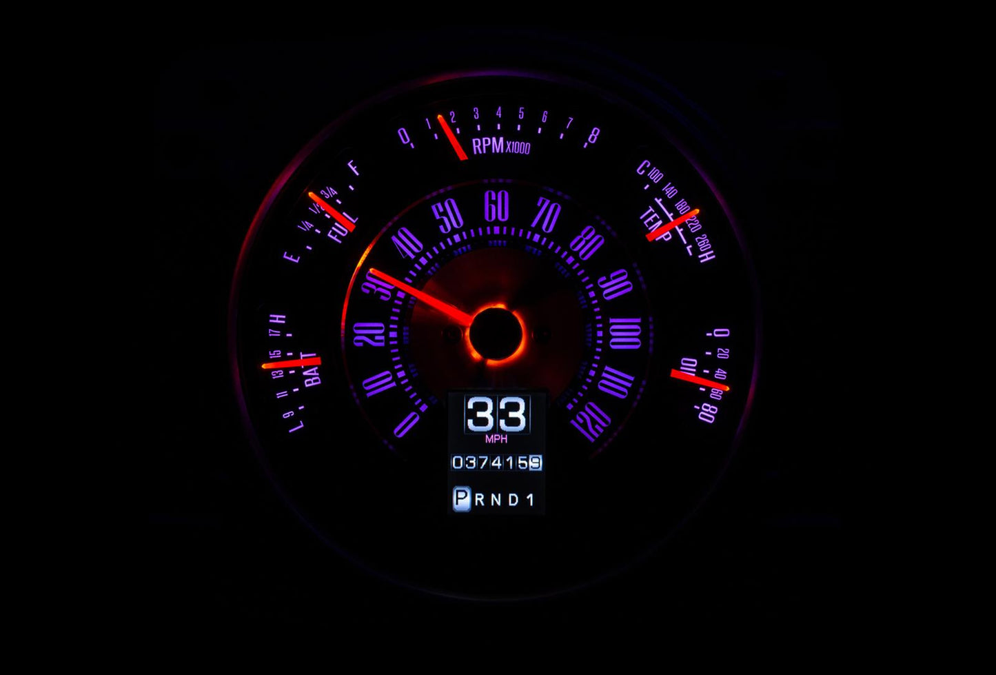 Dakota Digital RTX Direct-Fit Gauge Kits RTX-66F-BRO-X for 1961-1977 Ford