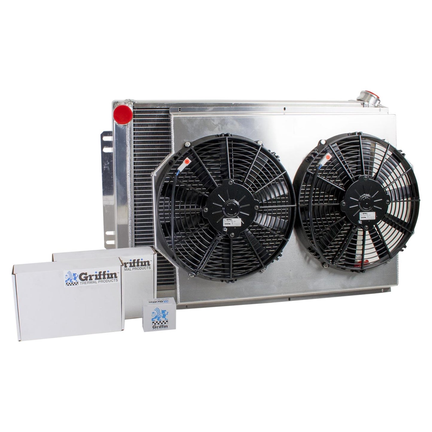 Griffin Performance Fit Radiator Combos CU-00009 for 1964-1969 Chevrolet, Pontiac Cars & Trucks