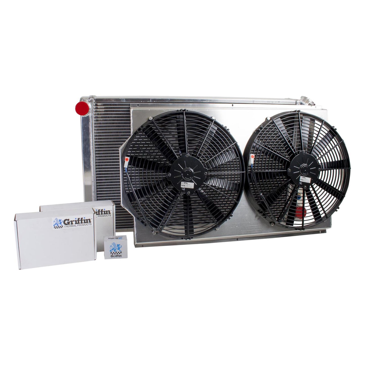Griffin Performance Fit Radiator Combos CU-70013 for 1980-1991 Chevrolet, GMC Trucks & Vans