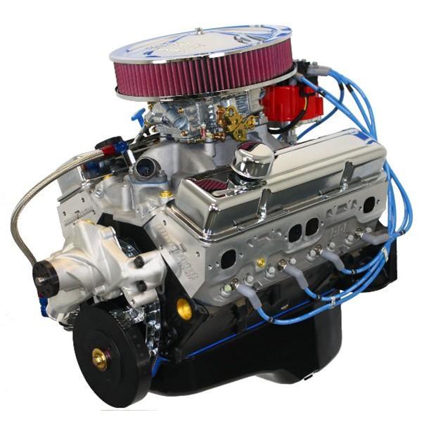 BluePrint Engines GM 383 C.I.D. 436 HP Dressed Stroker Long Block Crate Engines BP38318CTC1D - Chevrolet