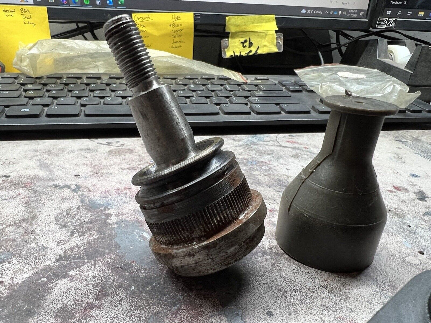 DeLorean (DMC) NOS Suspension/Steering Hardware