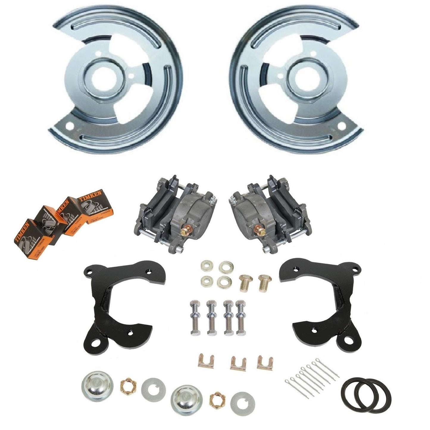 Summit Racing Complete Drum-to-Disk Brake Conversion Kits SUM-BK1515 for Chevrolet 1955-1964