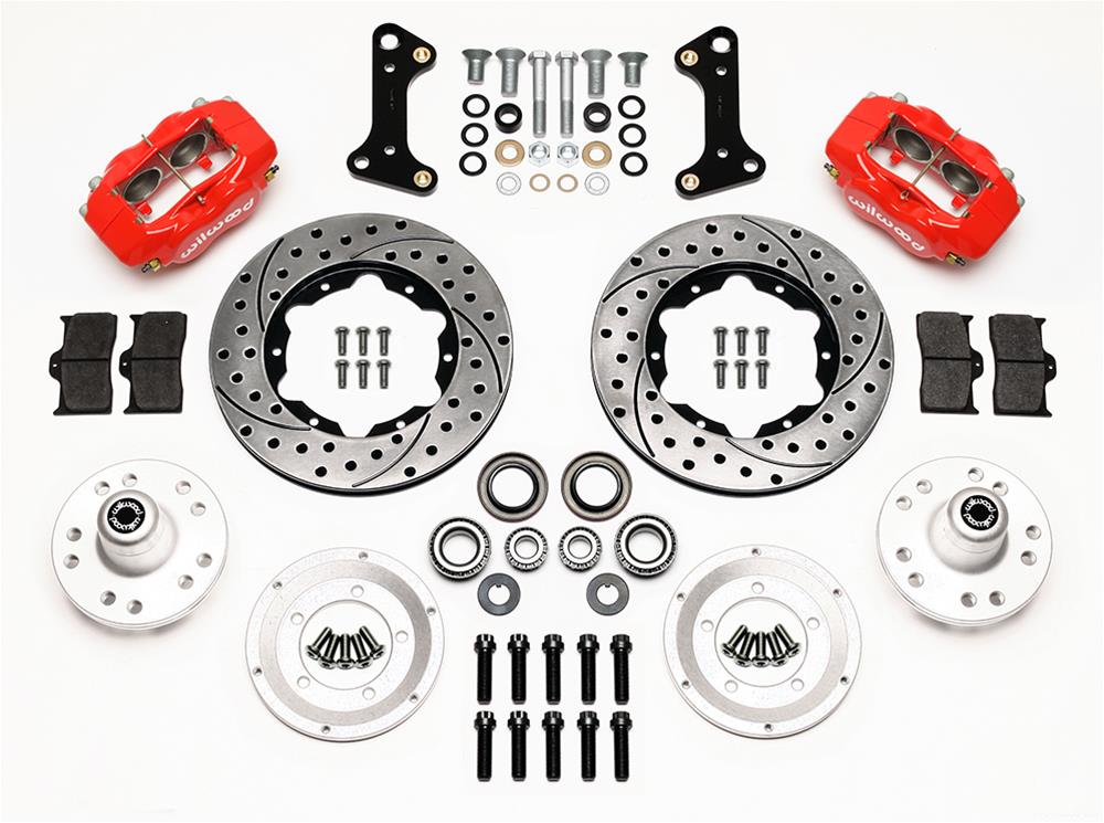 Wilwood Forged Dynalite Pro Series Front Disc Brake Kits 140-10996-DR for 1971-1982 Buick, Chevy, Ford, GMC, Mercury, Oldsmoblie, Pontiac