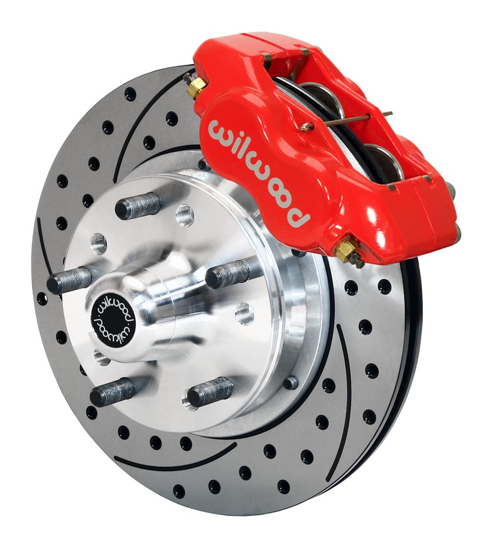 Wilwood Forged Dynalite Pro Series Front Disc Brake Kits 140-10996-DR for 1971-1982 Buick, Chevy, Ford, GMC, Mercury, Oldsmoblie, Pontiac