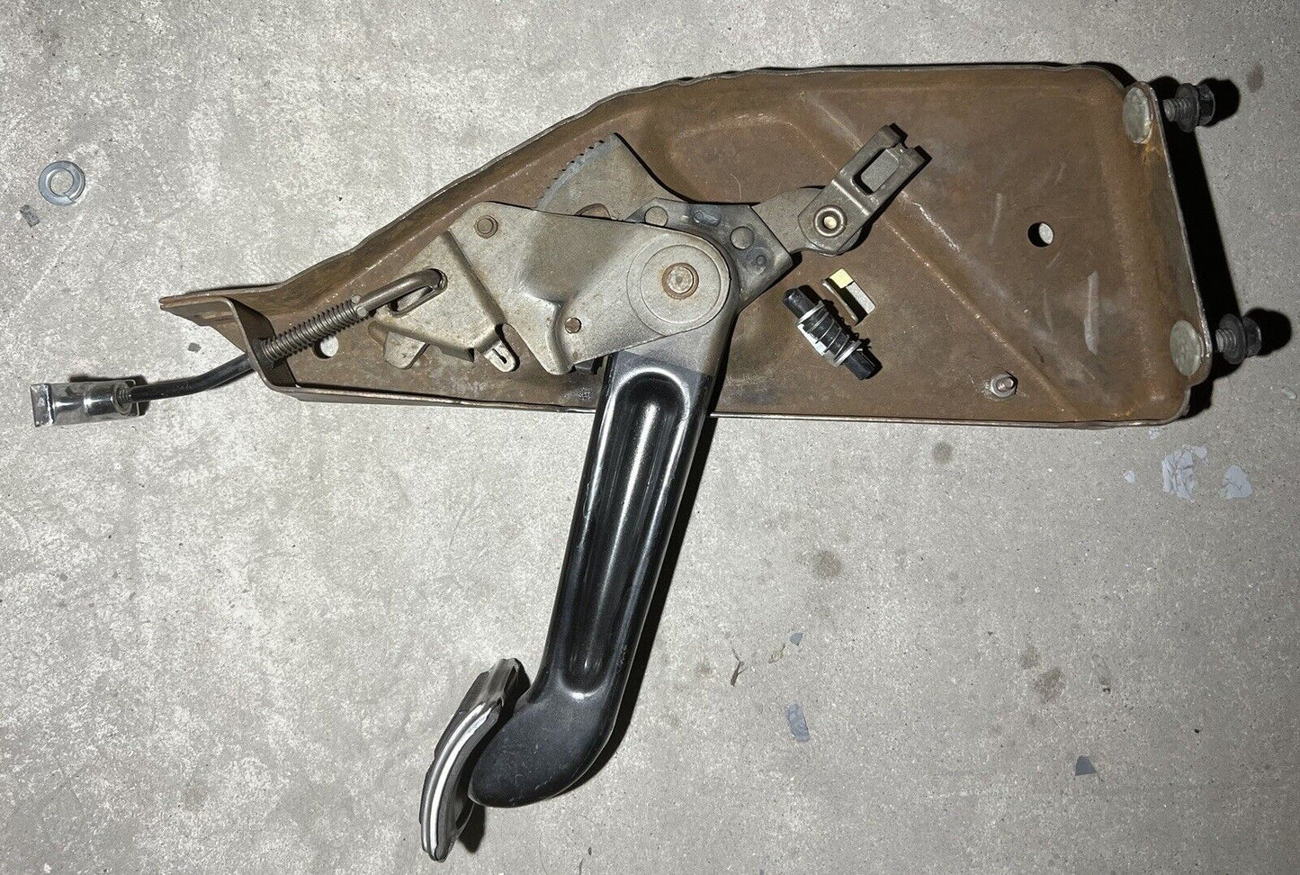 1965 Chevy OE Emergency Brake Pedal and Bracket