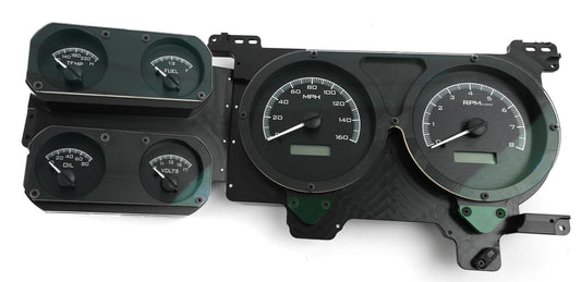 Dakota Digital VHX Series Direct-Fit Analog Gauge Systems VHX-73C-PU-K-W for 1973-1991 Chevrolet, GMC Trucks