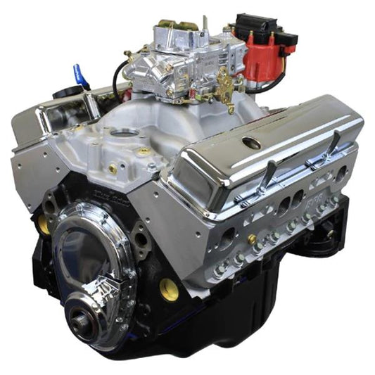 BluePrint Engines GM 396 C.I.D. 491HP Stroker Dressed Long Block Crate Engines BP3961CTC - Chevrolet